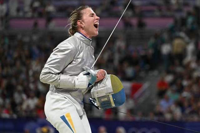 乌克兰选手在击剑比赛中表现优异 乌克兰选手在击剑比赛中表现优异